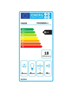 Hotte décorative murale FHIG9600A++ 2