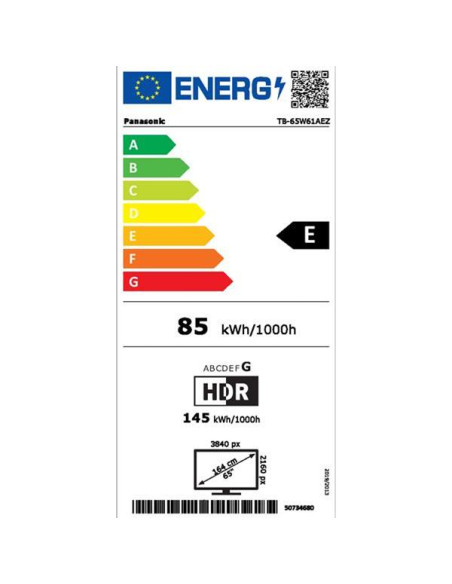 PANASONIC TV LED UHD 4K - TB65W61AEZ