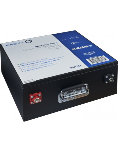EASY+ Batterie Lithium connectée 200Ah EASY + SLIM - Camping-car
