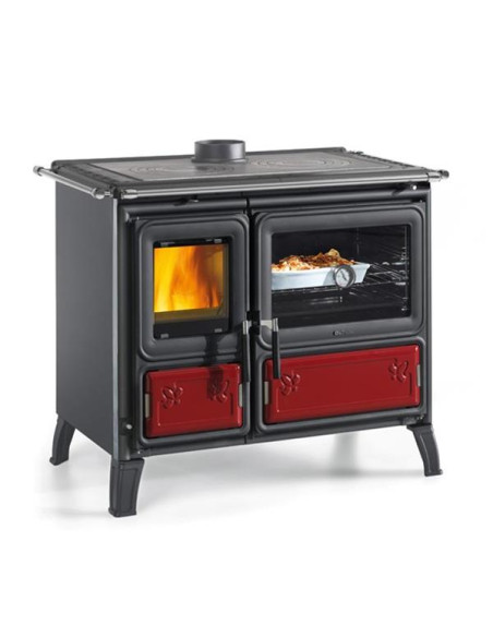 Cuisinière à bois MILLY BORDEAUX