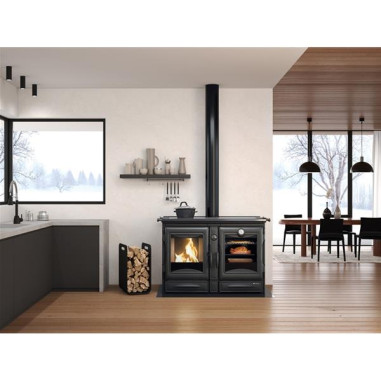 Cuisinière à bois ALASKA NOIRE