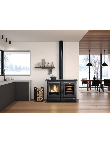 Cuisinière à bois ALASKA NOIRE