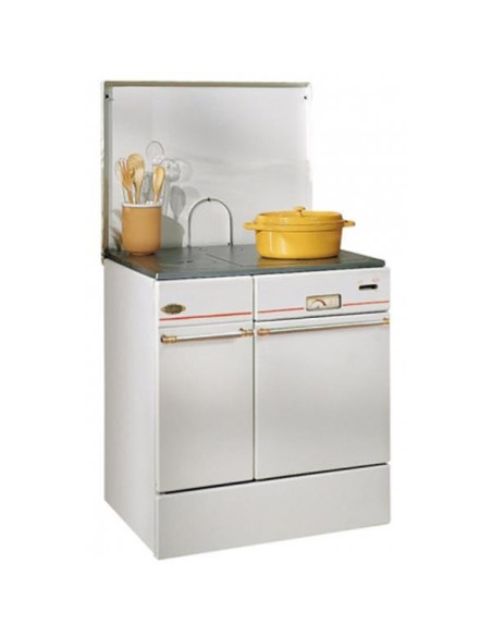 Cuisinière à bois 240162BLANC