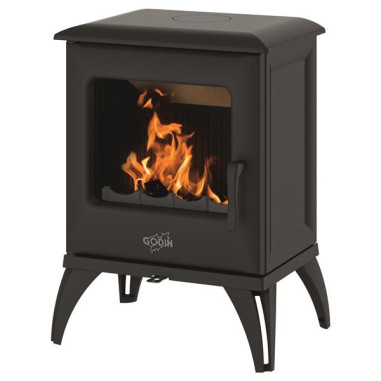 Poêle à bois vintage 388146NOIR