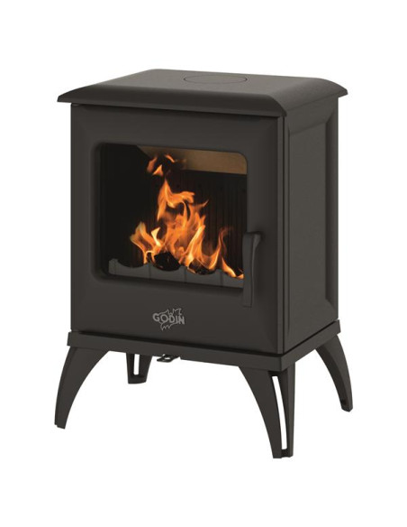 Poêle à bois vintage 388146NOIR