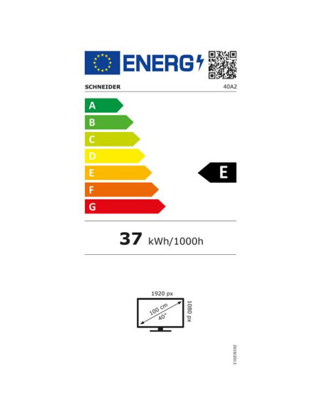 SCHNEIDER TV LED HDTV1080p - 40A2
