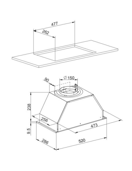 Groupe filtrant avec moteur GHF545IX