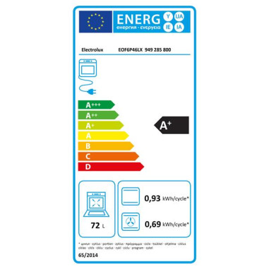 Four pyrolyse EOF6P46LX