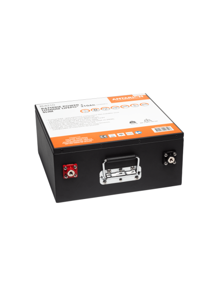 ANTARION Batterie Lithium 310Ah POWER + connectée SLIM Avec Chauffage