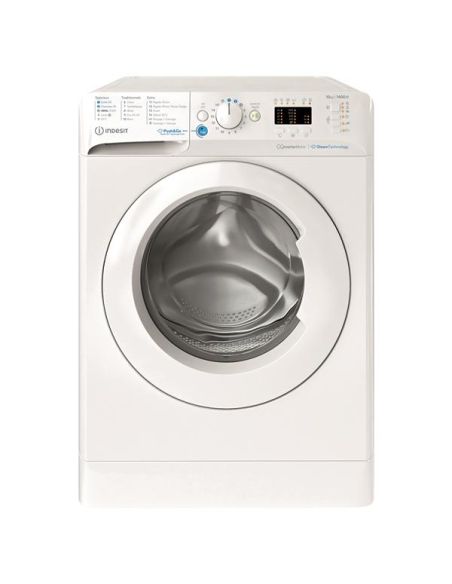 INDESIT MAL posable, Front, INNEX STEAM, Blanc, 10 KG, 1400 trs, Classe énergie