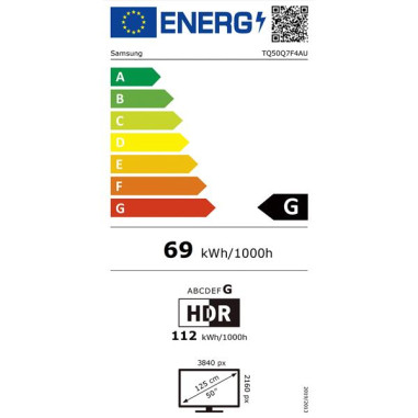 SAMSUNG TV QLED 4K - TQ50Q7F4AUXXC