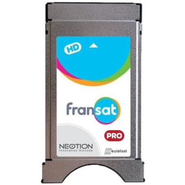 WISI Station Compact Certifiée Fransat + 3 CAMs Fransat PRO + Cartes PC7