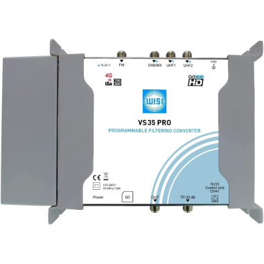 WISI VS 35 PRO Amplificateur Programmable 15 Canaux