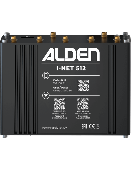 ALDEN Routeur I-NET 512 5G/4G-LTE Cat. 20