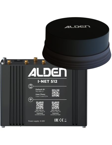 Pack ALDEN 5G Platinium + I-NET 512 – WiFi camping-car et van