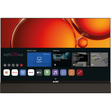 TV ALDEN 22" Smart WebOS 12V Sound System – Camping-car