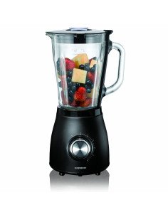 MELISSA 16180133 Blender 1.5L verre spray 500W Noir mat