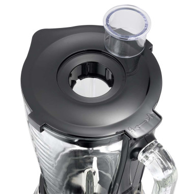 MELISSA 16180133 Blender 1.5L verre spray 500W Noir mat