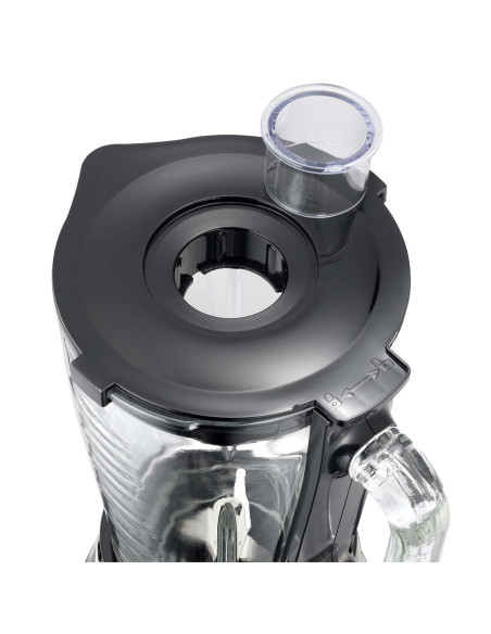 MELISSA 16180133 Blender 1.5L verre spray 500W Noir mat