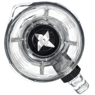 MELISSA 16180133 Blender 1.5L verre spray 500W Noir mat
