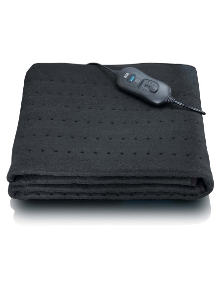 MELISSA 16760050 Couverture chauffante 80x150cm 55-60W Noir