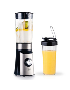 Trebs 99242 Gobelet Smoothie-to-go pro Comfortjuicer 450 ml pour l'école. le travail ou la salle de sport - Noir