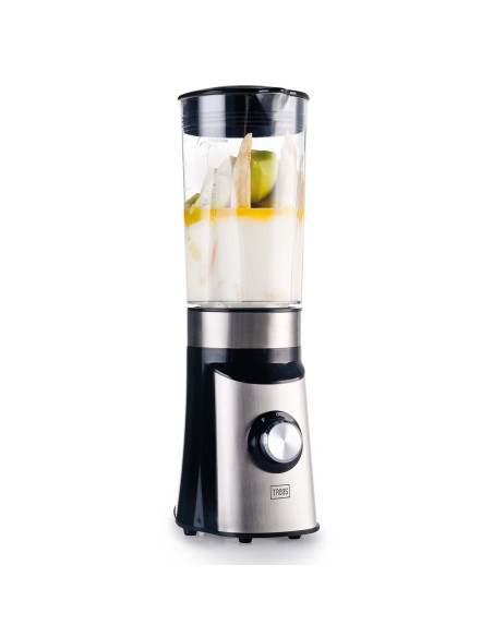 Trebs 99242 Gobelet Smoothie-to-go pro Comfortjuicer 450 ml pour l'école. le travail ou la salle de sport - Noir