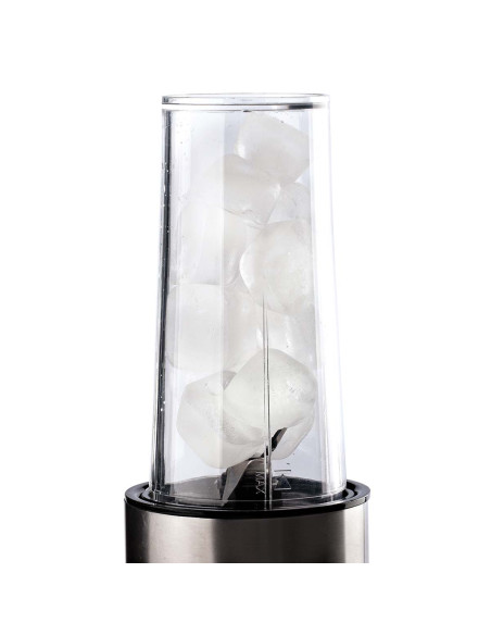 Trebs 99242 Gobelet Smoothie-to-go pro Comfortjuicer 450 ml pour l'école. le travail ou la salle de sport - Noir
