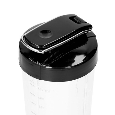 Trebs 99242 Gobelet Smoothie-to-go pro Comfortjuicer 450 ml pour l'école. le travail ou la salle de sport - Noir