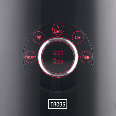 Trebs 99349 Blender sous vide / Comfortjuicer avec 5 fonctions et récipient en plastique de 1.5 l