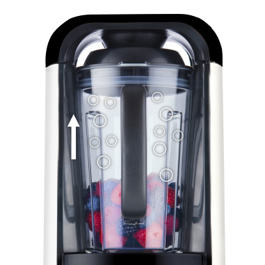 Trebs 99349 Blender sous vide / Comfortjuicer avec 5 fonctions et récipient en plastique de 1.5 l