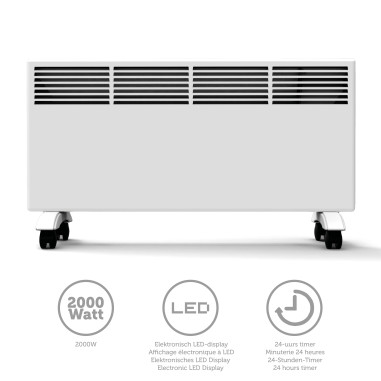 Trebs 99401 Digital Panel Heater 2000W