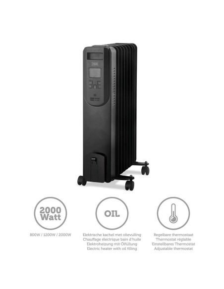 Trebs 99404 Digital Oil Filled Heater 2000W