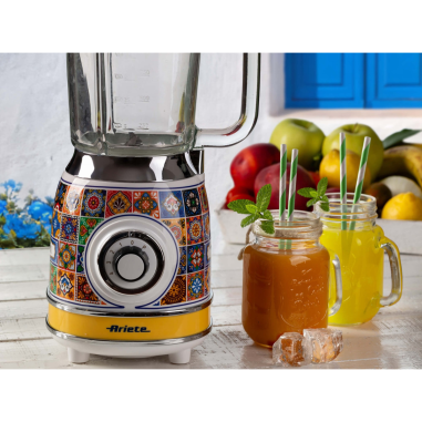 ARIETE Blender Vintage Positano 1.5L 1000W 4 Vitesses