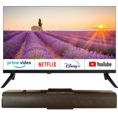 PACK EQUINOXE Téléviseur 22'' Smart TV Camping-car + Barre de son