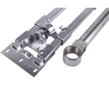 Herkules E48-900 Support Charpente acier inoxydable Mât 90 cm