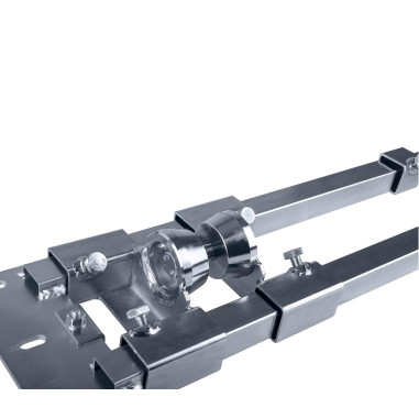 Herkules E48-900 Support Charpente acier inoxydable Mât 90 cm