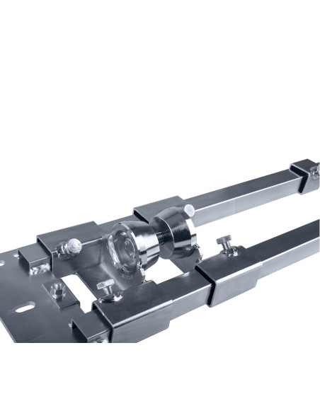 Herkules E48-900 Support Charpente acier inoxydable Mât 90 cm