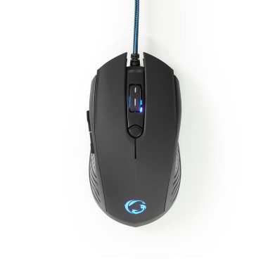 Combo de jeu kit  3 en 1  Casque, souris et tapis de souris  Bleu / No