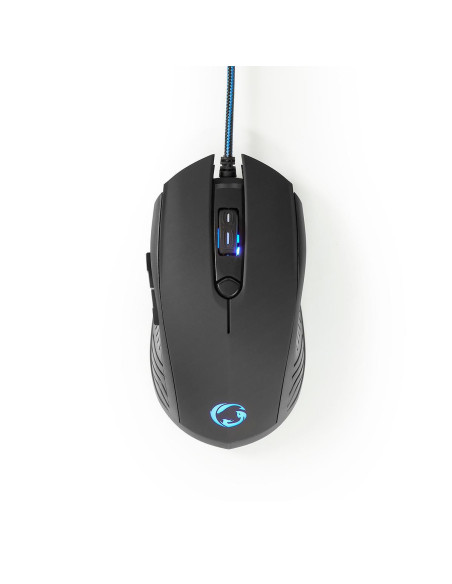 Combo de jeu kit  3 en 1  Casque, souris et tapis de souris  Bleu / No