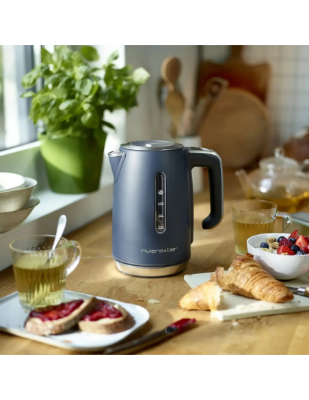 RIVIERA & BAR Bouilloire Inox Bleu 1L 2000W