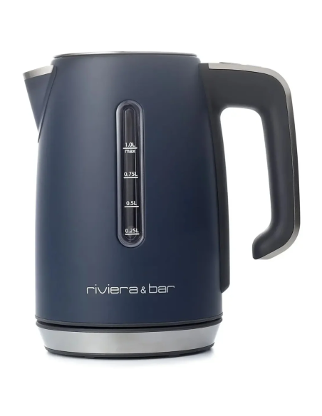 RIVIERA & BAR Bouilloire Inox Bleu 1L 2000W