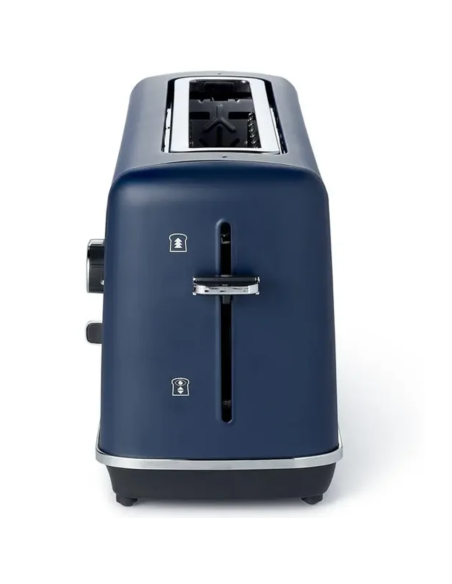 RIVIERA & BAR Grille-pain Inox Bleu 1 Fente extra-longue