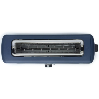RIVIERA & BAR Grille-pain Inox Bleu 1 Fente extra-longue