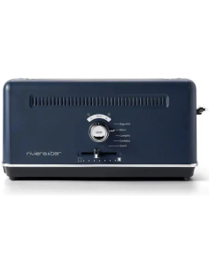 RIVIERA & BAR Grille-pain Inox Bleu 1 Fente extra-longue 2