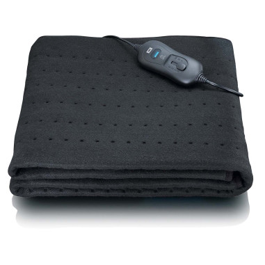 MELISSA 16760050 Couverture chauffante 80x150cm 55-60W Noir