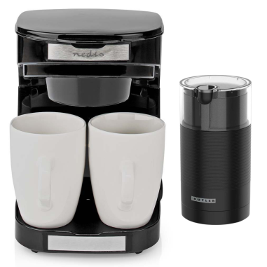 Machine à café  Filtre a café  0.25 l  2 Tasses  Noir