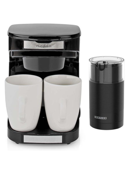 Machine à café  Filtre a café  0.25 l  2 Tasses  Noir