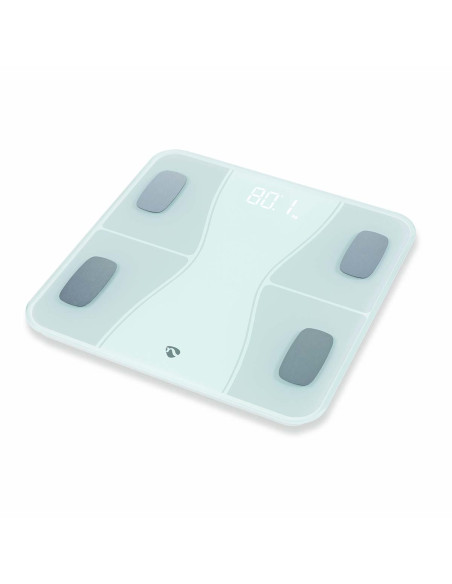 Nedis BTHPS11WT Pèse-Personne Intelligent SmartLife