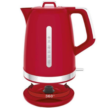 MOULINEX Bouilloire 1.7 L Rouge - Soleil - BY320510
